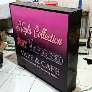 Custom Neon Box Indoor dan Outdoor Tasikmalaya